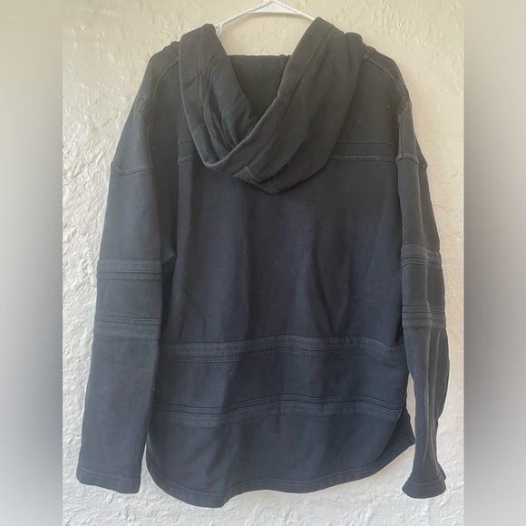 47 Brand Los Angeles Kings Black Cotton Blend Lacer Hoodie Sweatshirt; size S - Picture 7 of 8